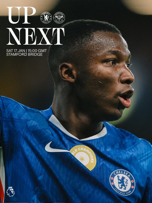  Chelsea vs Brentford.( Photo credit: chelsea via x)