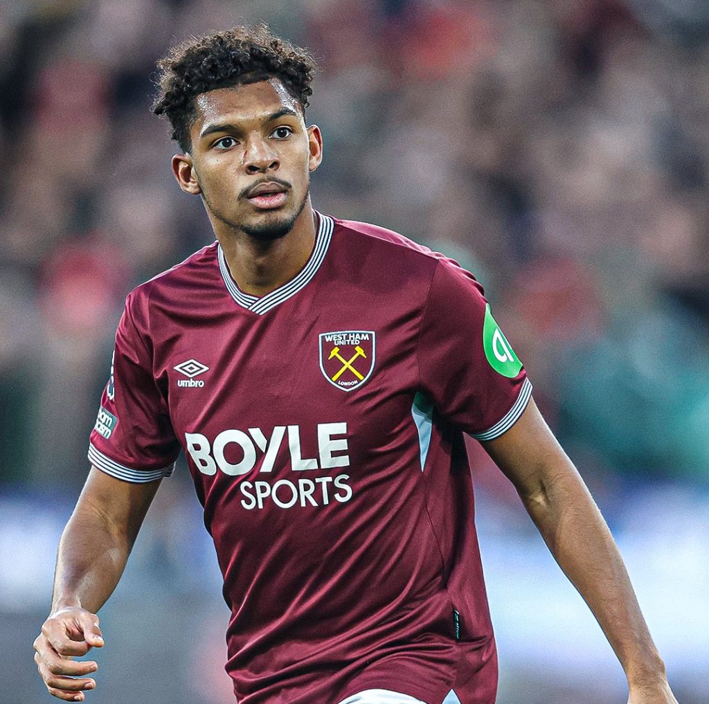 Luis Guilherme (Photo Credit: West Ham Media via X)