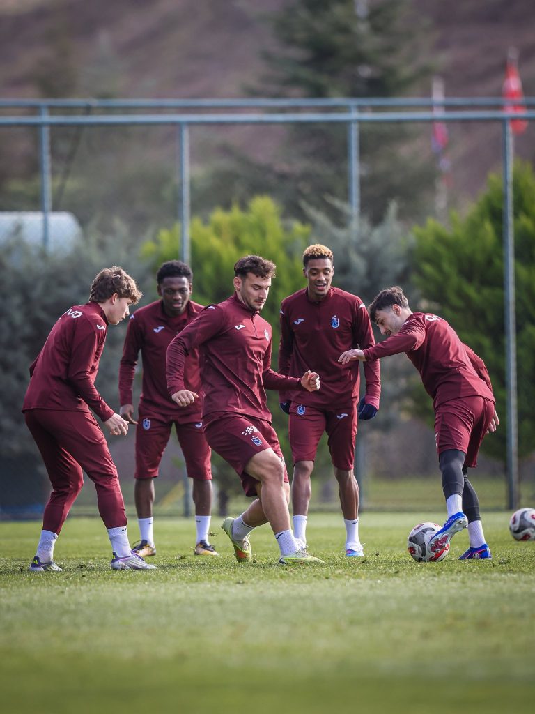 Trabzonspor training. (photo credit: Trabzonspor via x)
