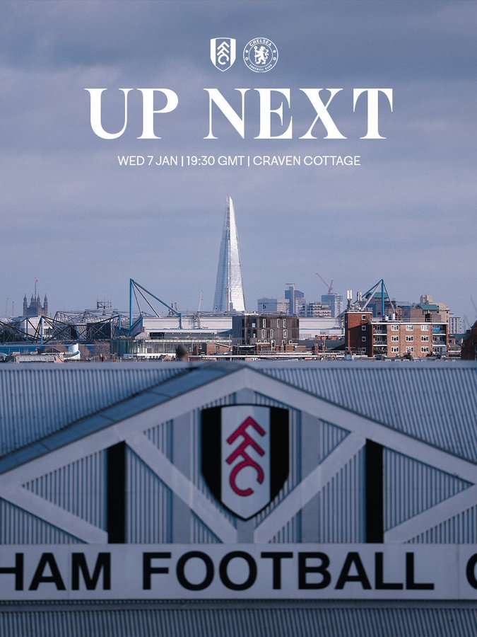 fulham vs chelsea. (photo credit: chelsea via x)