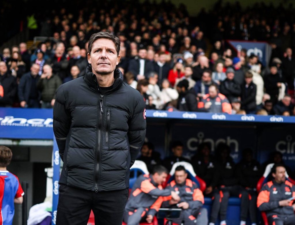 Oliver Glasner (Photo Credit: Fabrizio Romano via X)