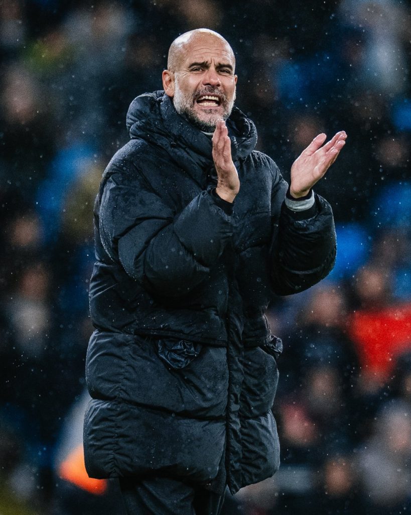 Pep Guardiola (Photo Credit: Manchester City via X)
