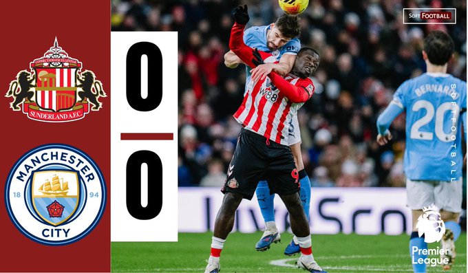Sunderland vs Manchester City (Photo Credit: Softfootball Media)