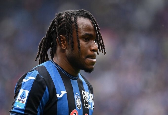 Lookman ademola. (photo credit: fabrizio romano via x)