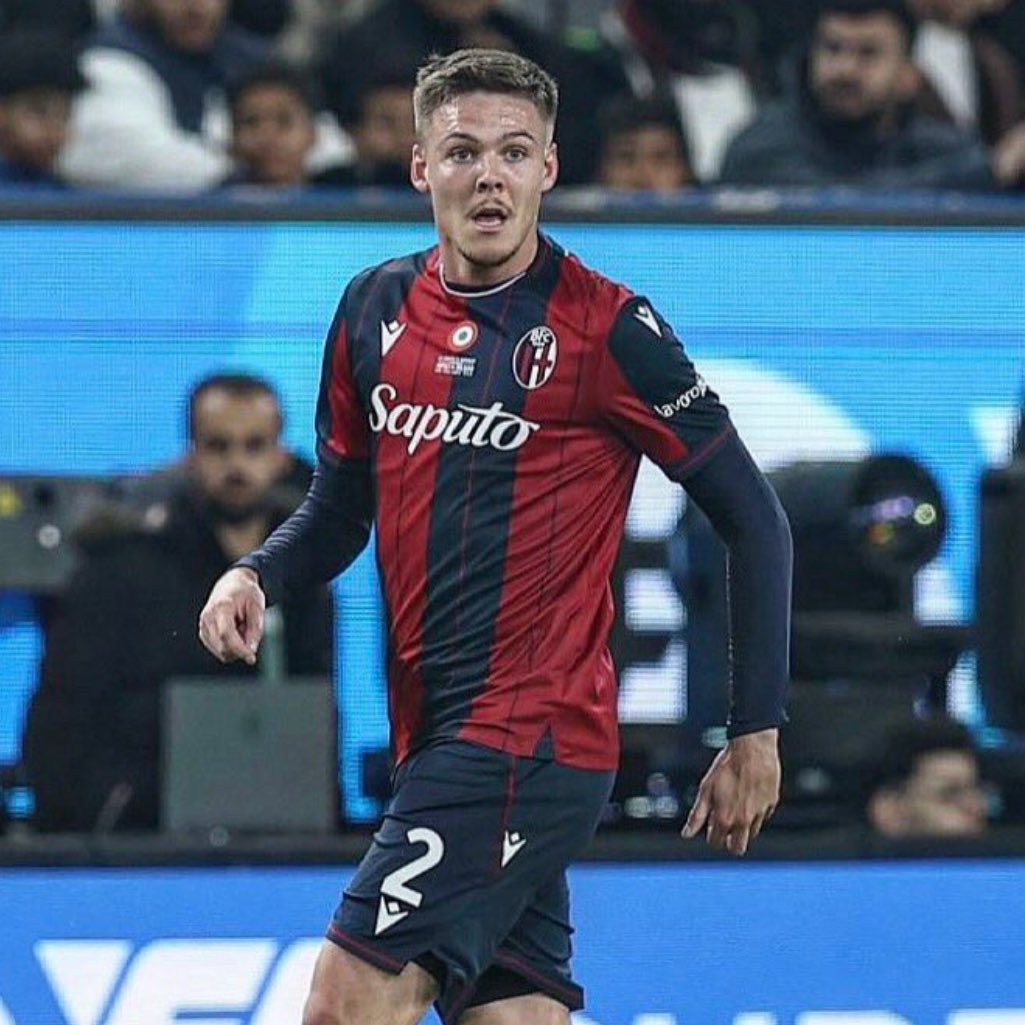 Emil Holm. (photo credit: fabrizio romano via x)