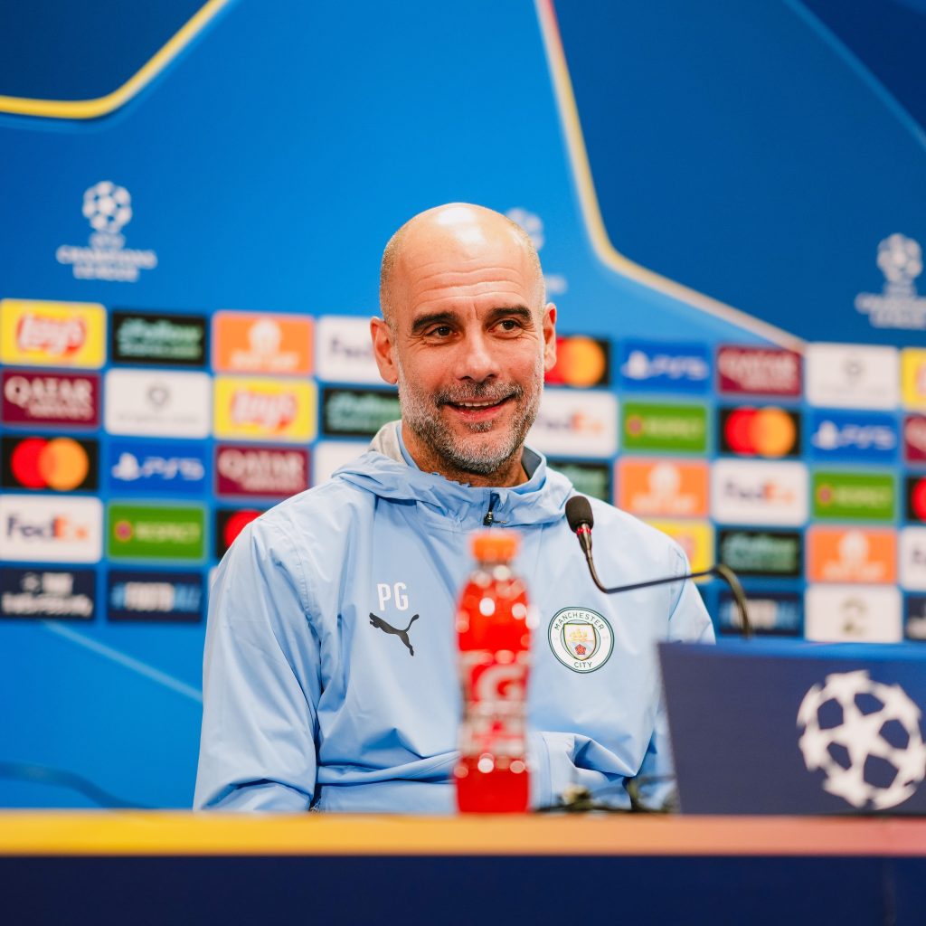 Pep Guardiola (Photo Credit: Manchester City via X)