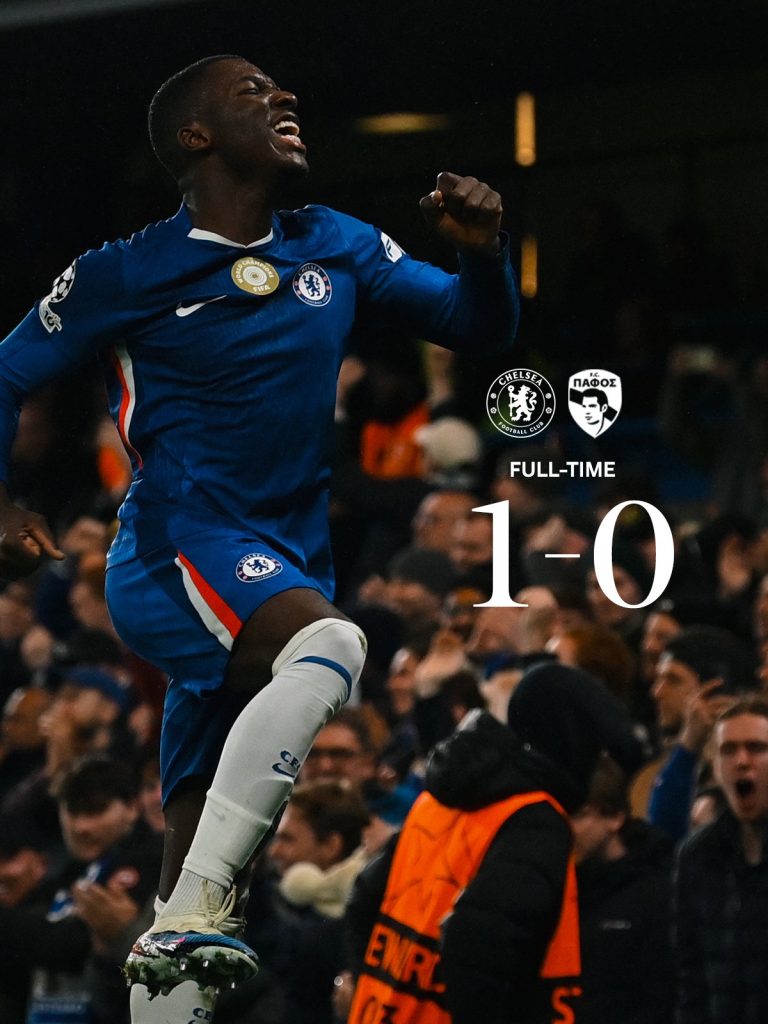 Victory at home (Photo Credit: Chelsea via X)