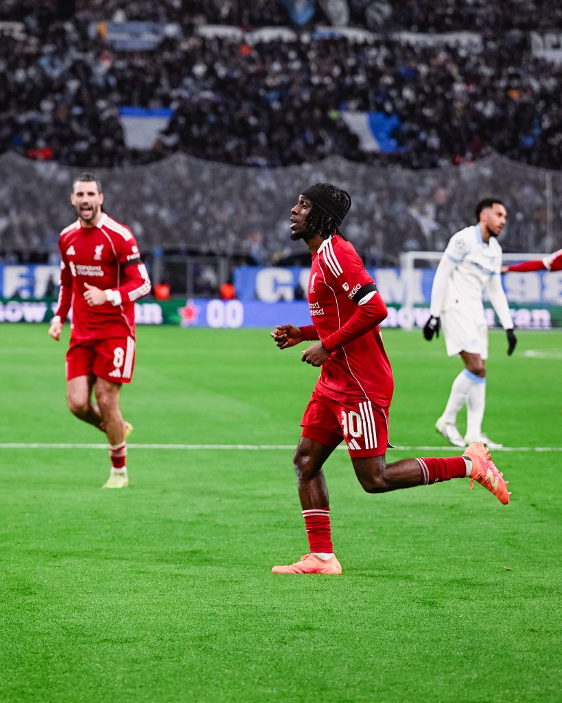 Jeremie Frimpong (Photo Credit: Liverpool via X)