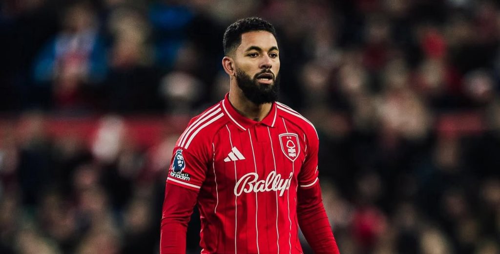 Douglas Luiz (Photo Credit: Nottingham Forest Media Via X)