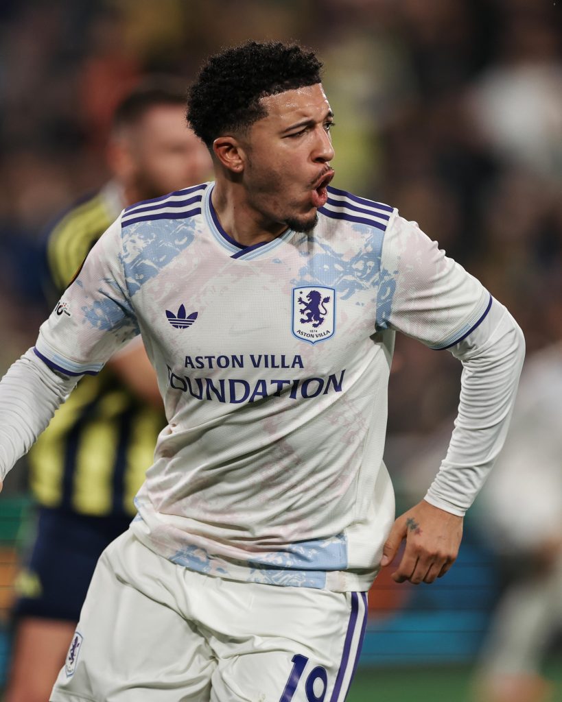Jadon Sancho (Photo Credit: Aston Villa Via X)