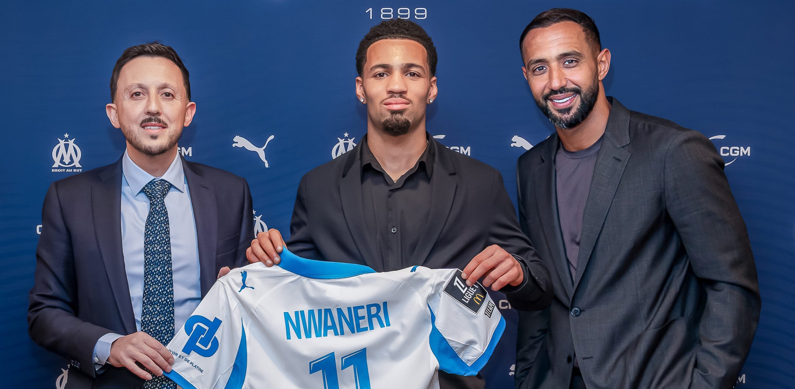 Ethan Nwaneri Completes Marseille Loan Move (Photo Credit: Marseille via X)