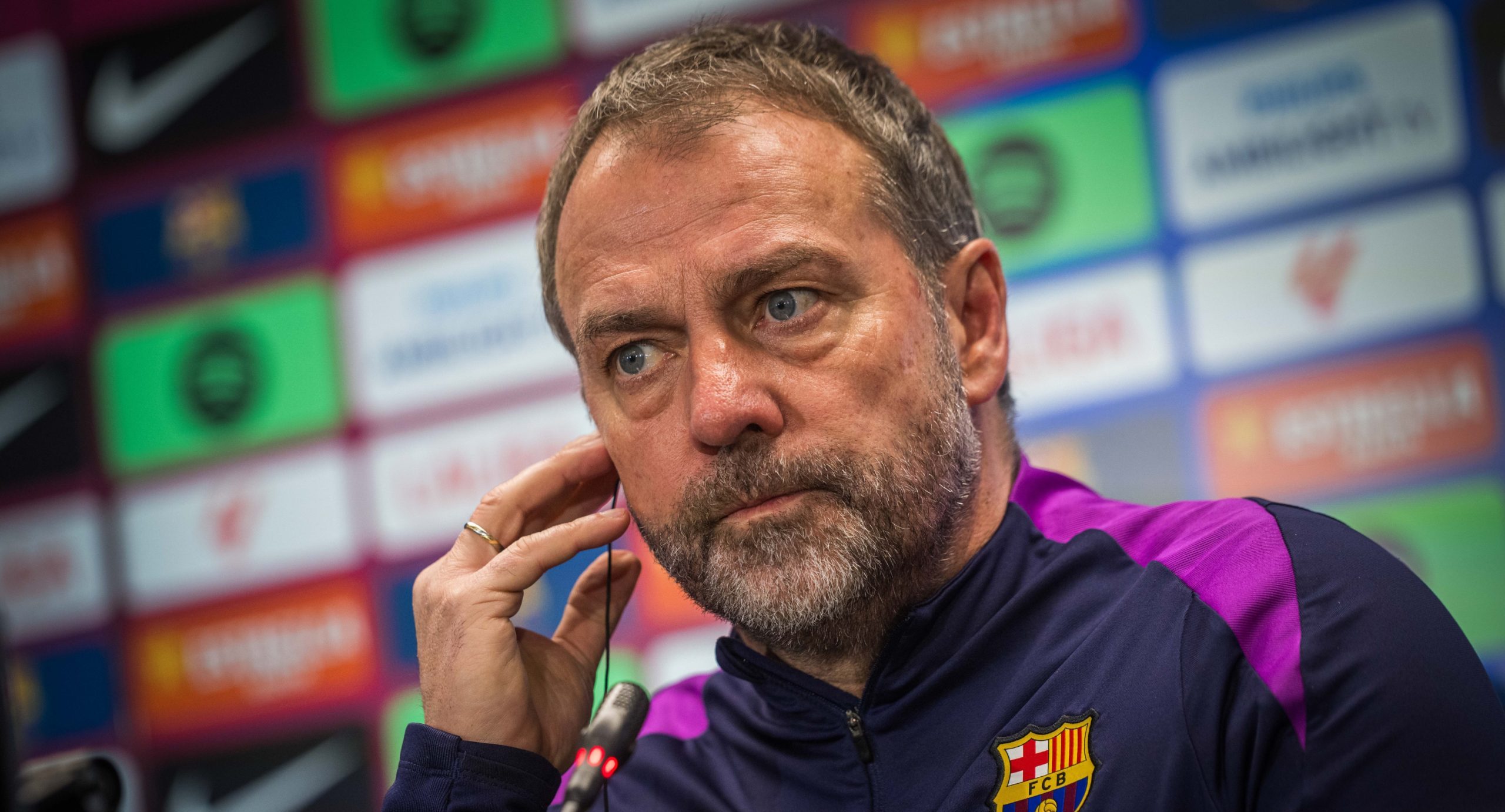 Hansi Flick (Photo Credit: Barcelona via X)