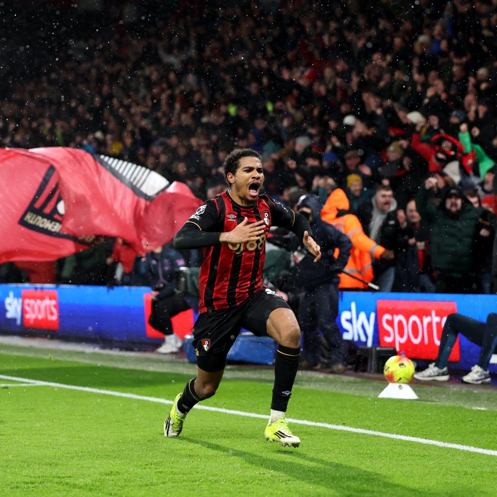 ADLI after scoring the winner (Photo Credit: Bournemouth via X)