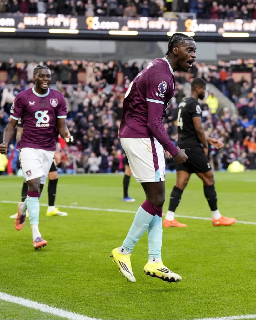 Axel Tuanzebe (Photo Credit: Burnley via X)
