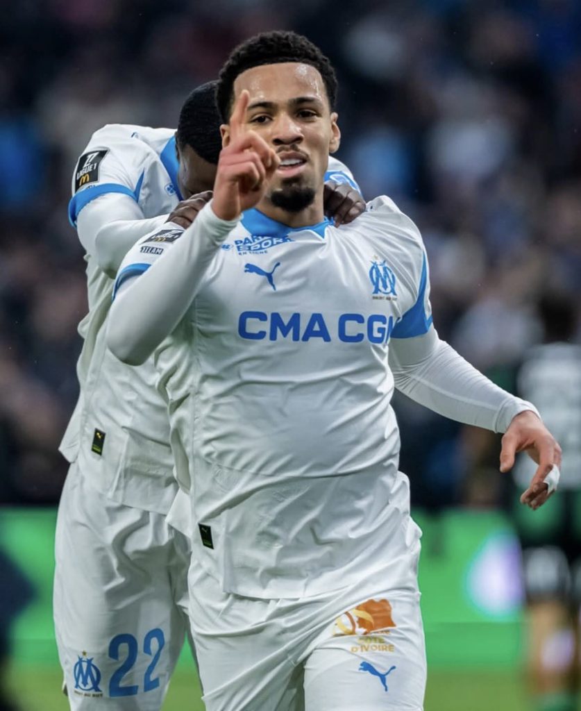 Ethan Nwaneri (Photo Credit: Olympique Marseille via X)