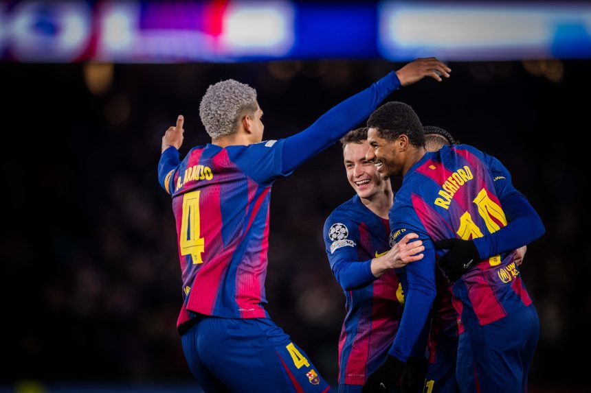 Barcelona Players (Photo Credit: Barcelona via X)