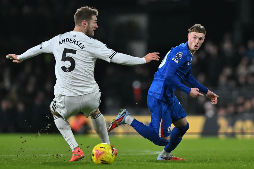 Cole Palmer against Fulham (Photo Credit: Chelsea Media)
