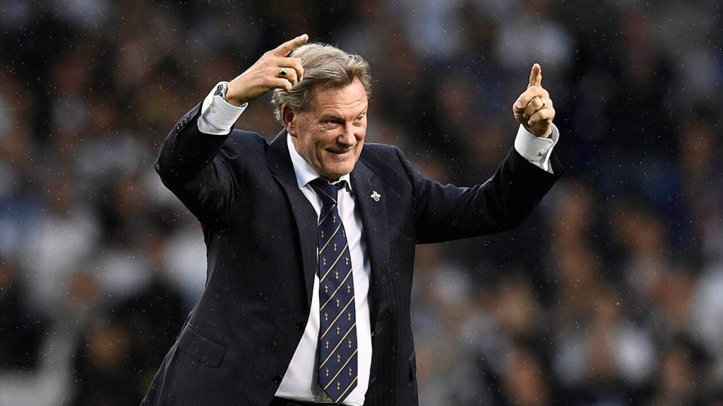 Glenn Hoddle. (Photo Credit: Tottenham Media).