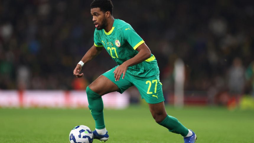 Ibrahim Mbaye representing Senegal - Photo Credit : RFI