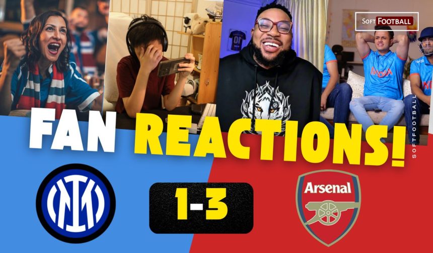 Inter v Arsenal. (Photo Credit: Softfootball Media).