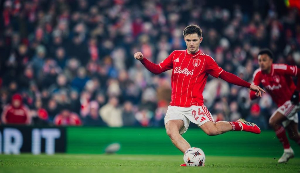 James McAtee. (Photo Credit: Nottingham Forest Media).