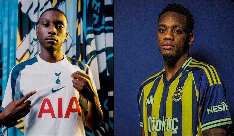 Kolo Muani and Jhon Duran. (Photo Credit: Fabrizio Romano Media).