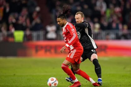 Michael Olise in action. (Photo Credit: Bayern Media).