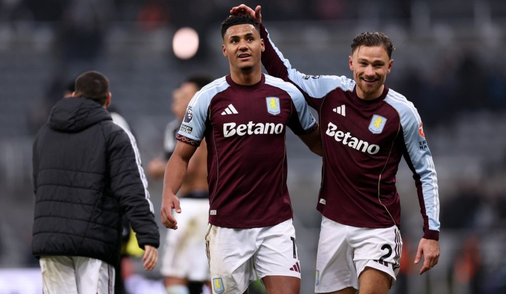 Ollie Watkins and Matty Cash. (Photo Credit: Aston Villa Media).