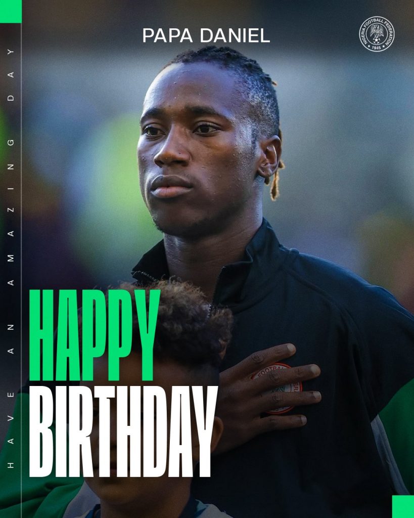 Papa Mustapha Daniel - Photo Credit : Super Eagles, X