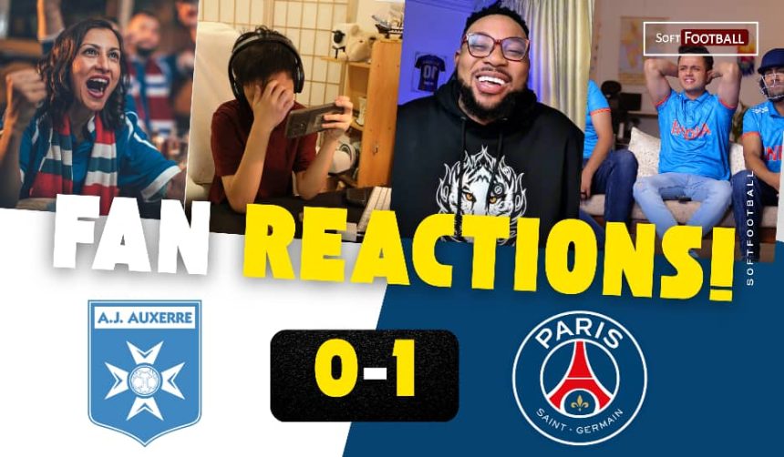 Auxerre v PSG. (Photo Credit: Softfootball Media).
