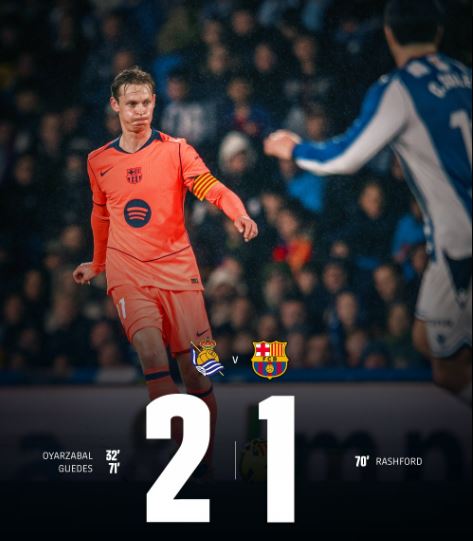 Real Sociedad v Barcelona. (Photo Credit: Barcelona Media).