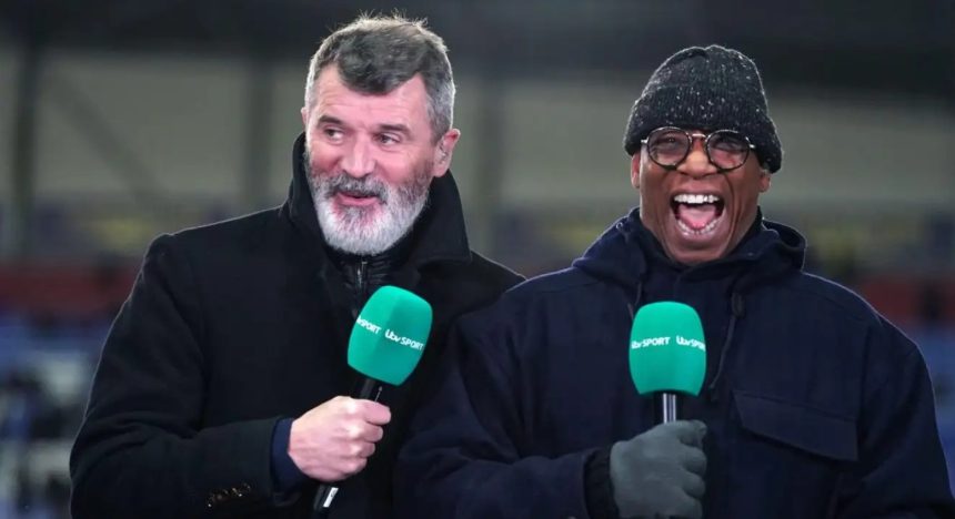Roy Keane and Ian Wright. (Photo Credit: Overlap Media).
