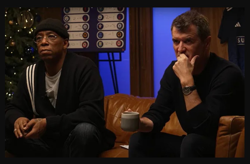 Roy Keane and Ian Wright. (Photo Credit: Overlap Media).