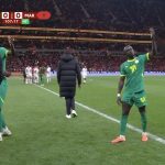 SADIO MANE IS NOW BEGGING HIS TEAMMATES TO GET BACK ON THE PITCH AND FINISH THE GAME - Photo Credit : Derek Katey Caesar, Facebook