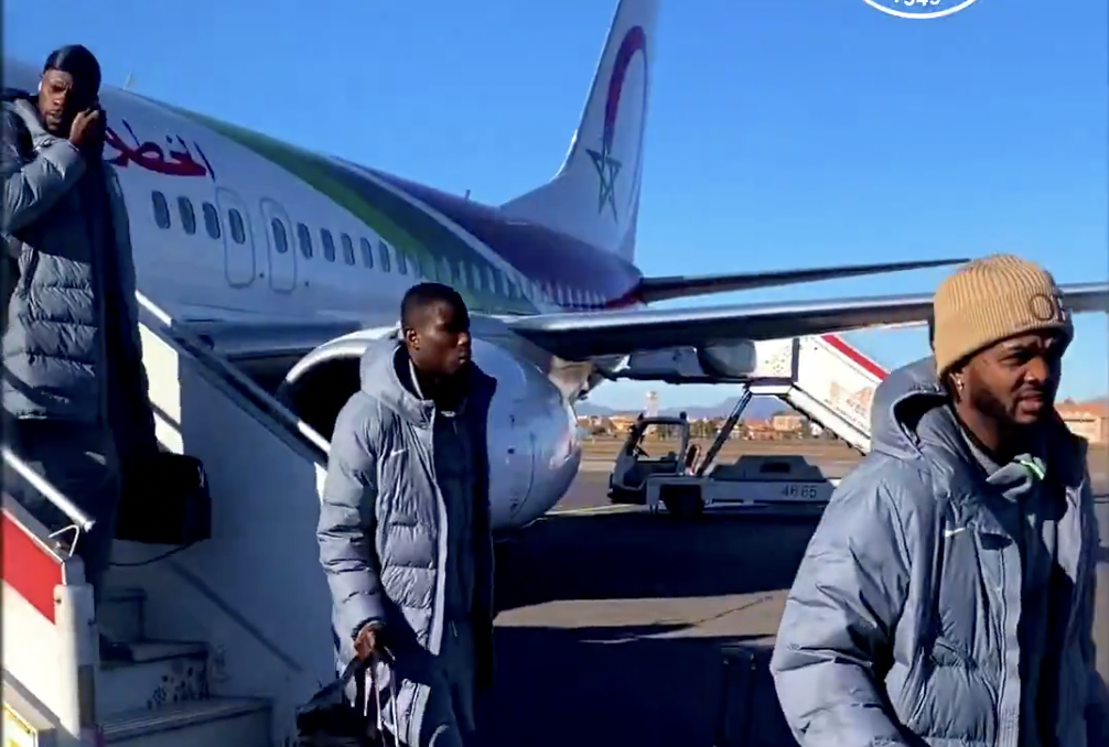 Super Eagles Arrive Marrakech Ahead of Crucial AFCON 2025 Quarterfinal vs Algeria - Photo Credit : Super Eagles, X