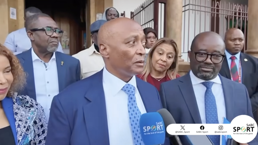 CAF President Patrice Motsepe admits to concerns from the fans about the standard of officiating at this AFCON 2025 tournament - Photo Credit : SABC Sport, Facebook