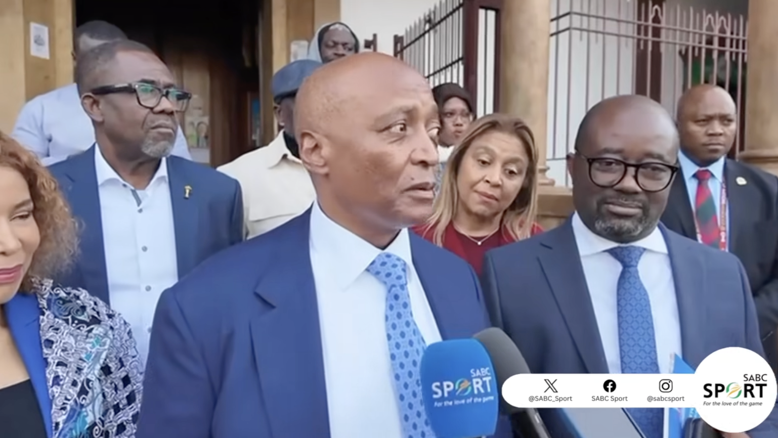 CAF President Patrice Motsepe admits to concerns from the fans about the standard of officiating at this AFCON 2025 tournament - Photo Credit : SABC Sport, Facebook