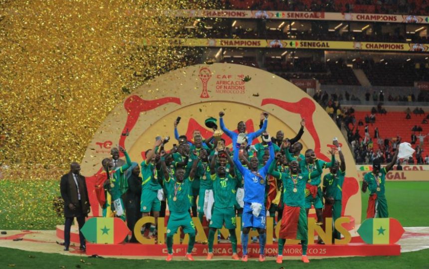Senegal are champions. (Photo Credit: CAF Media).