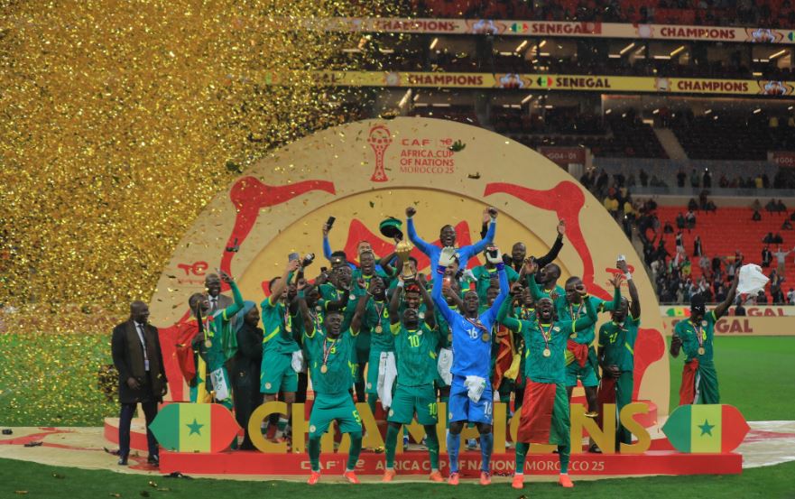 Senegal are champions. (Photo Credit: CAF Media).