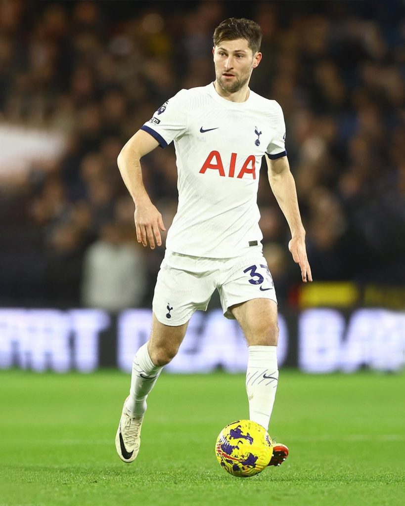 Ben Davies (Photo Credit: Ben Davies via Instagram)