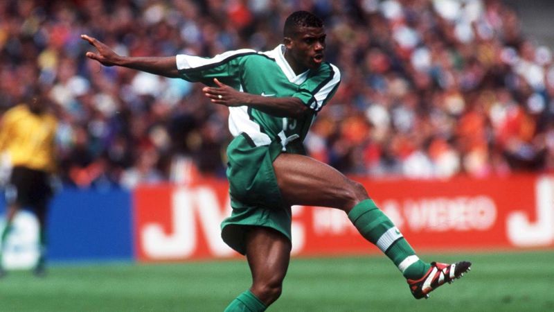 Sunday Oliseh. (Photo Credit: Super Eagles Media).