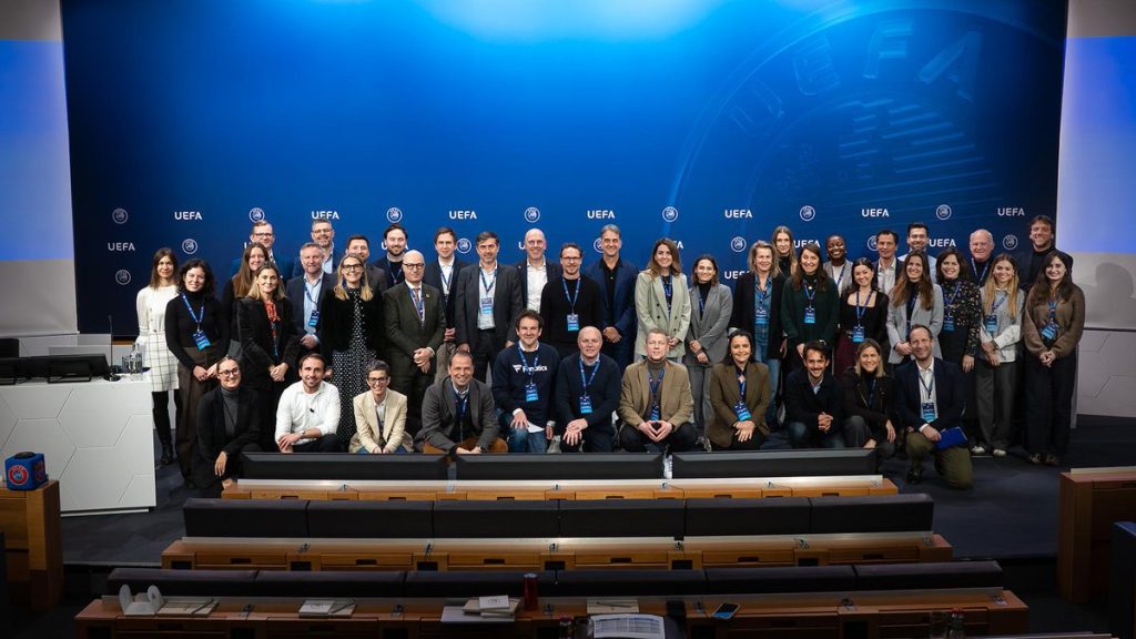 UEFA hosted leading global brands at its inaugural Sustainability Dialogue - Photo Credit : UEFA, X