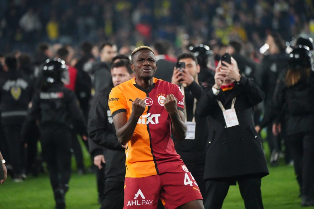 Victor Osimhen. (Photo Credit: Galatasaray Media).