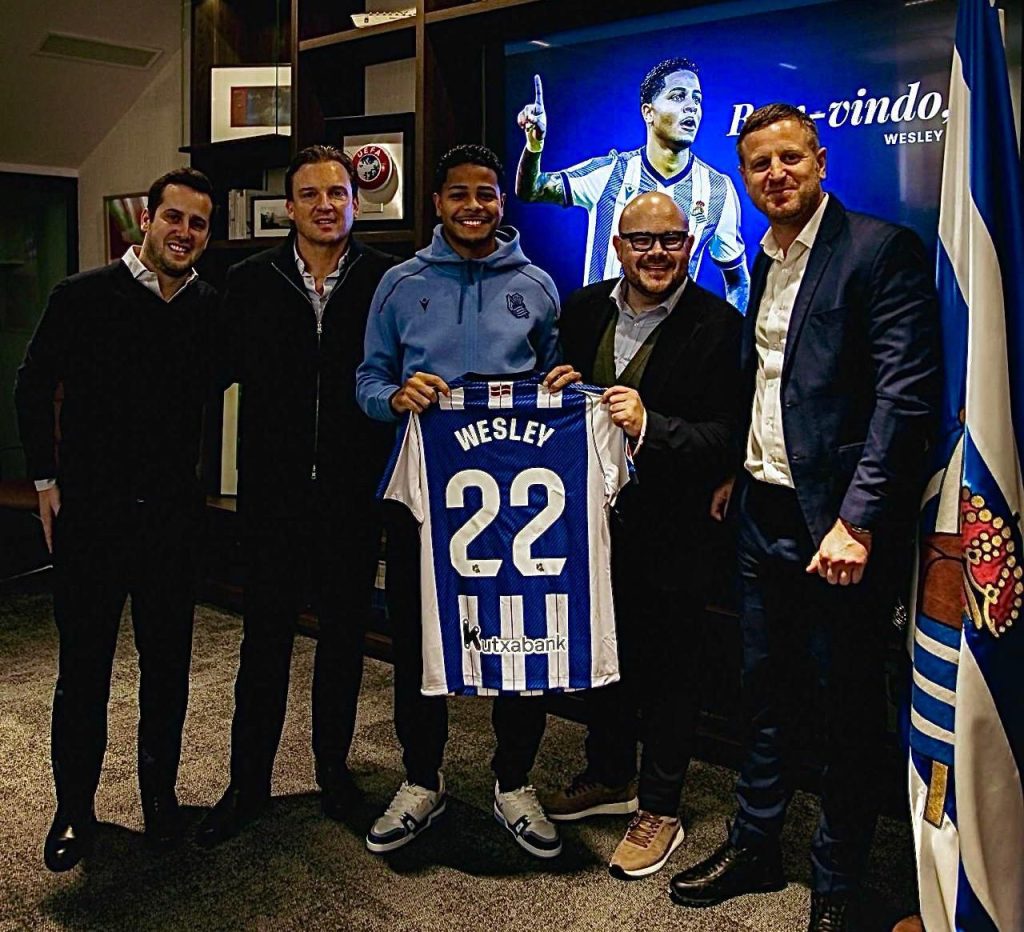 Wesley. (Photo Credit: Real Sociedad Media).