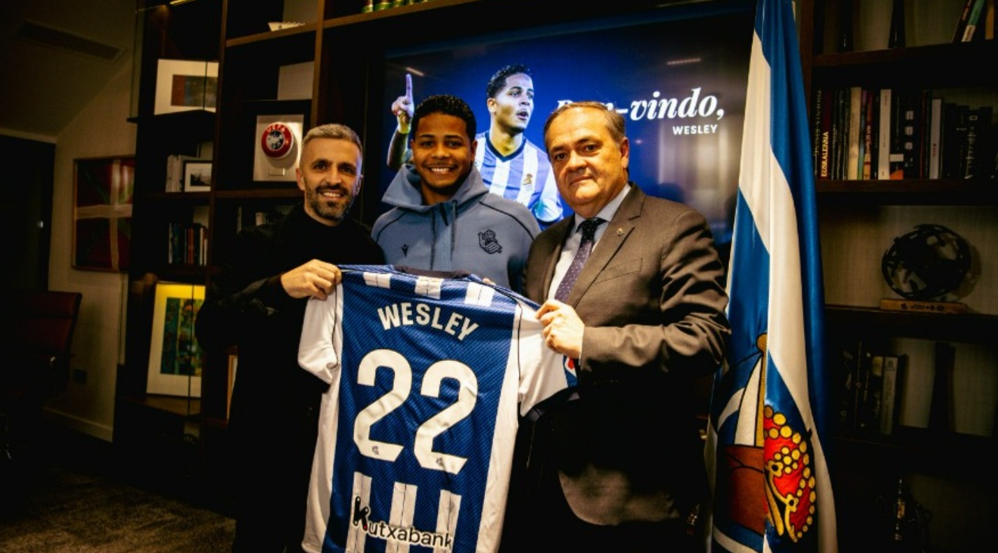 Wesley. (Photo Credit: Real Sociedad Media).
