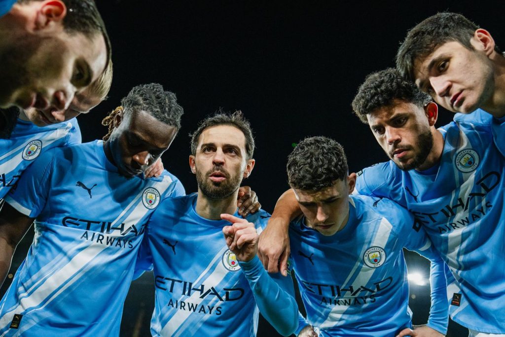 Manchester City Players (Photo Credit: Manchester City via X)