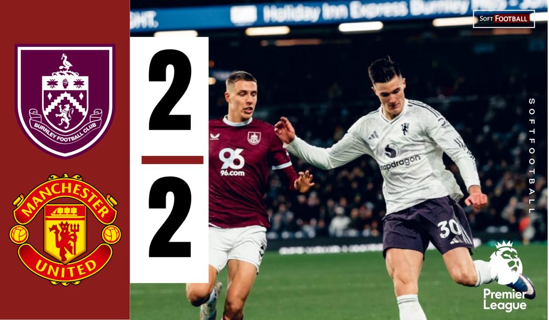 Burnley Vs Manchester United (Photo Credit: Softfootball Media)