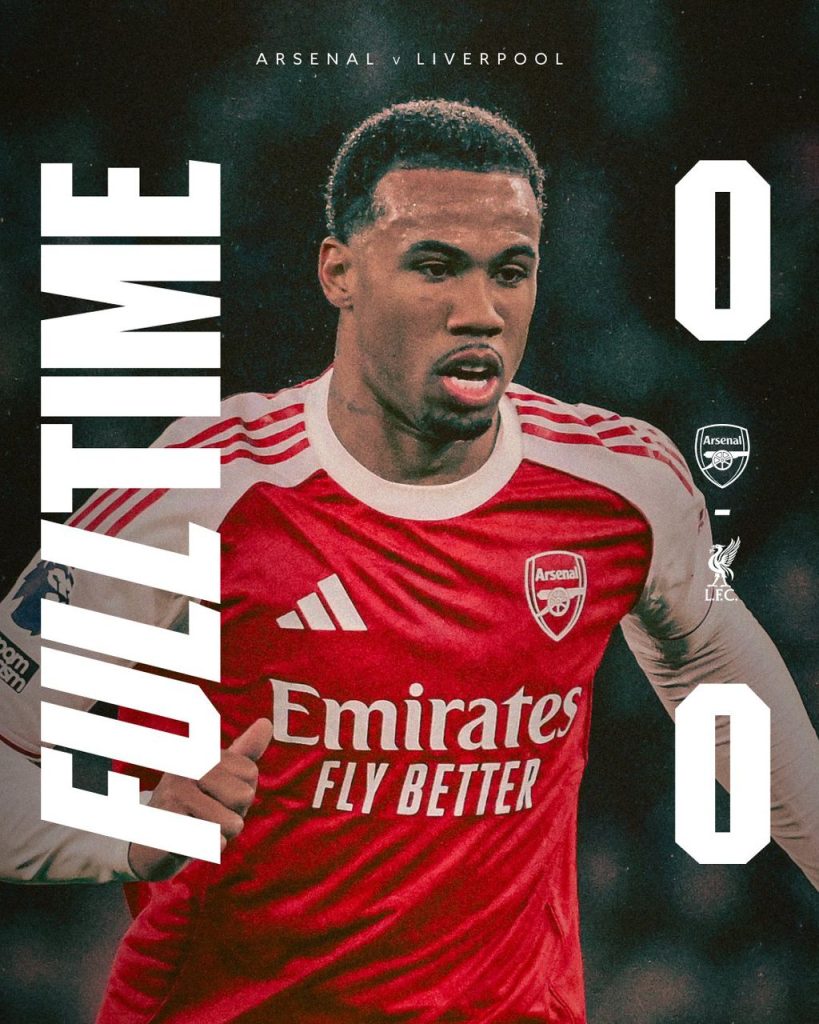 Arsenal Vs Liverpool (Photo Credit: Arsenal Via X)