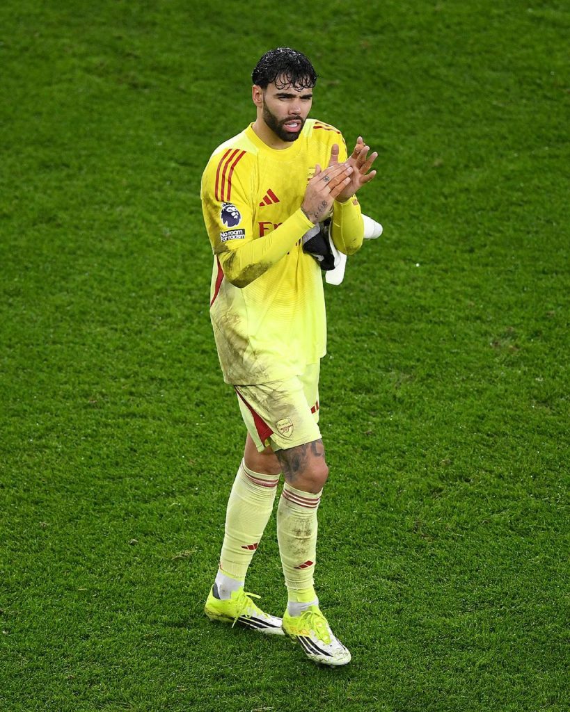 David Raya (Photo Credit: Arsenal Via X)