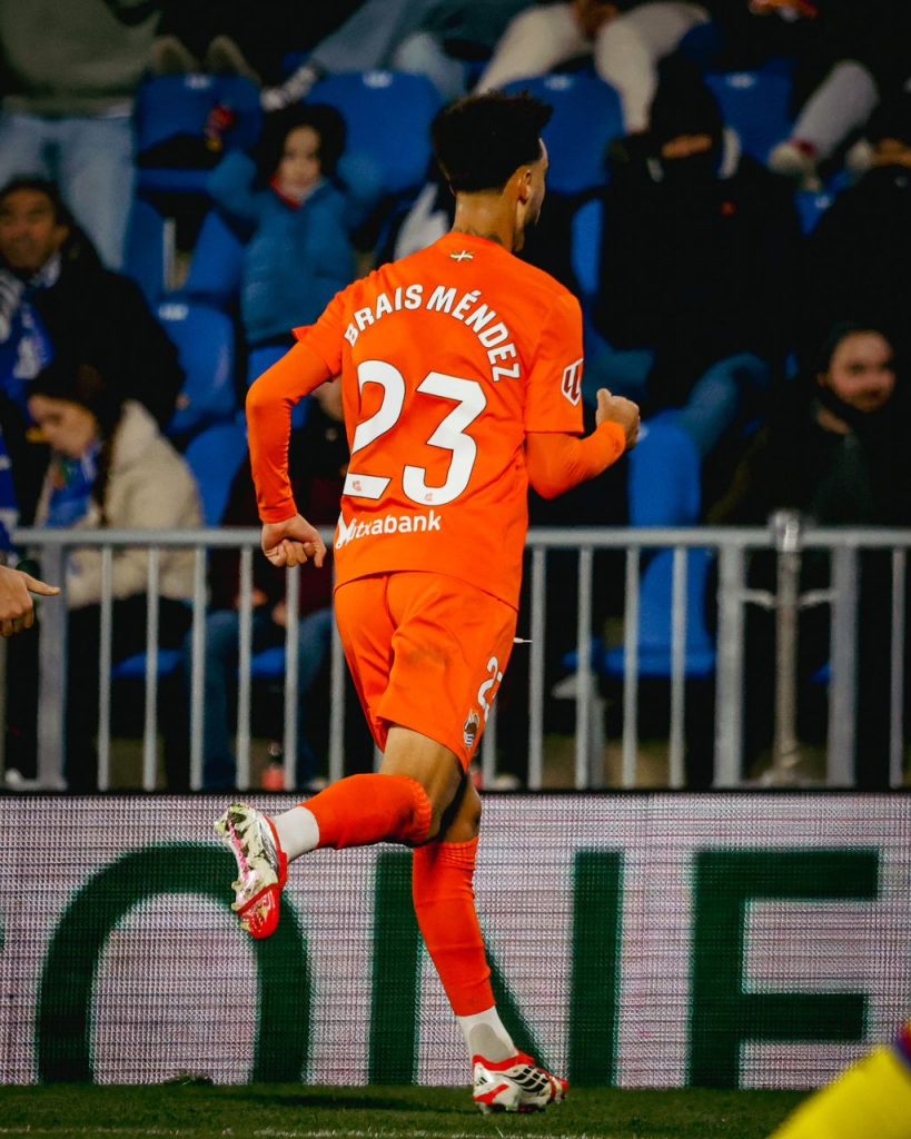 Brais Mendez (Photo Credit: Real Sociedad via X)